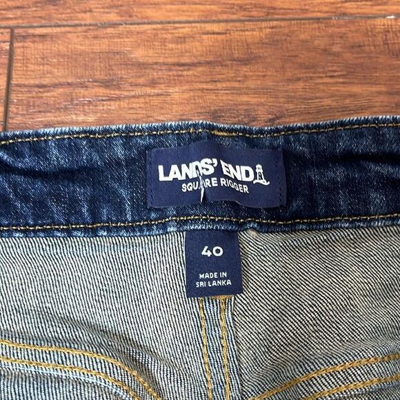 Lands’ End Square Rigger Jeans size 40 - Picture 3 of 4